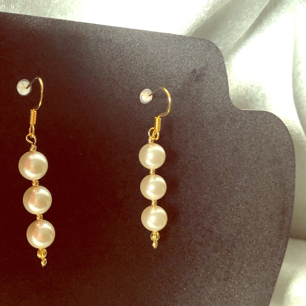 Cristal Pearl Earings